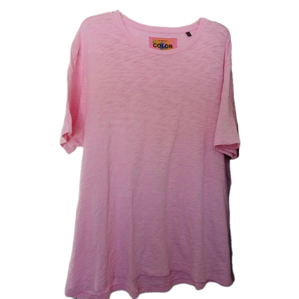 ATM Colors Crewneck Tee Casual Athleisure  Relaxed  Fit Sz 2xl Plus Size‎